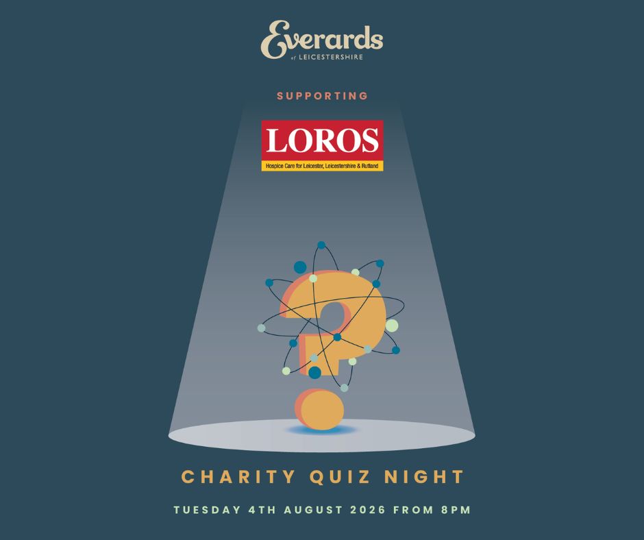 Charity Quiz Night for Loros Tuesday 4th Aug 2026 from 8pm