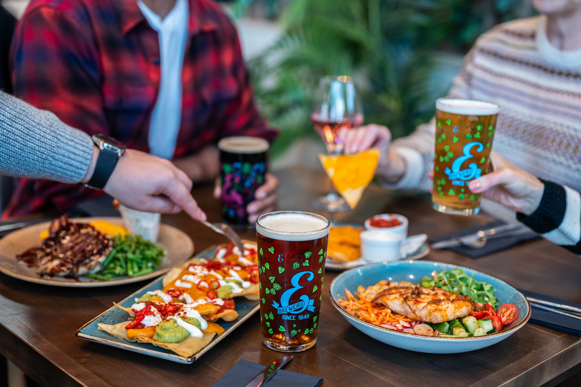 Join us in the Beer Hall after your tour for a bite to eat and more great beer.