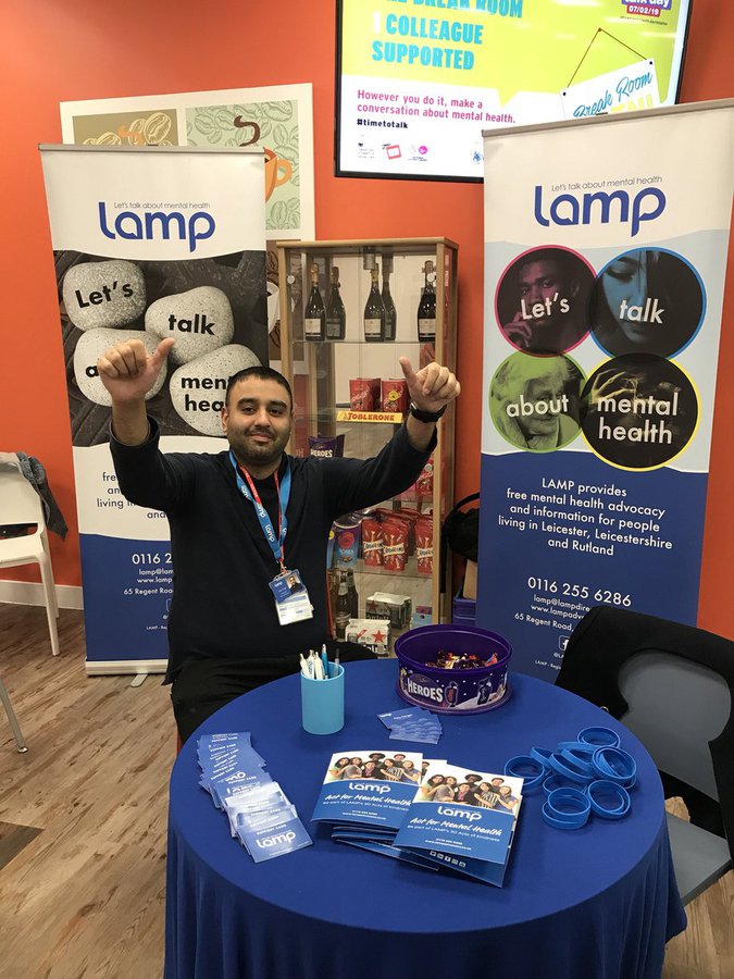 £1,822 supports people with Mental Health in Rutland