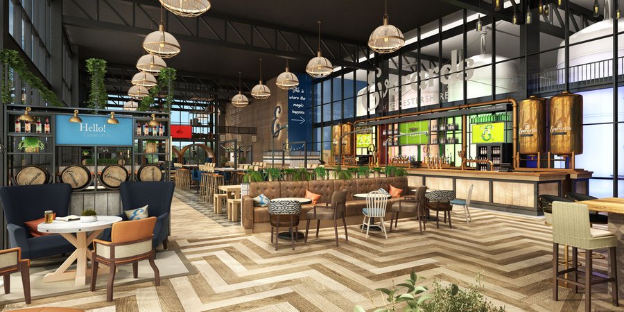 Take a look inside our new state-of-the-art brewery, beer hall and shop