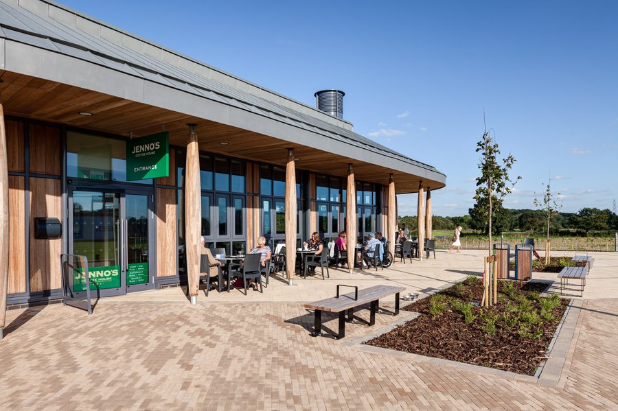 Independent businesses working together