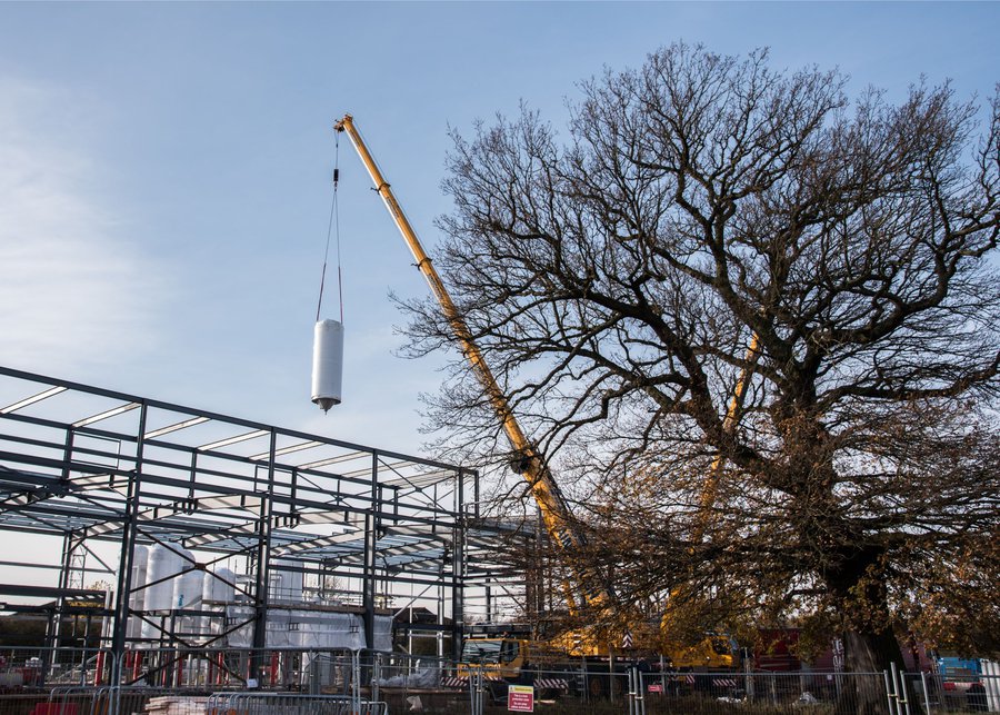 Our new brewery is really coming to life!