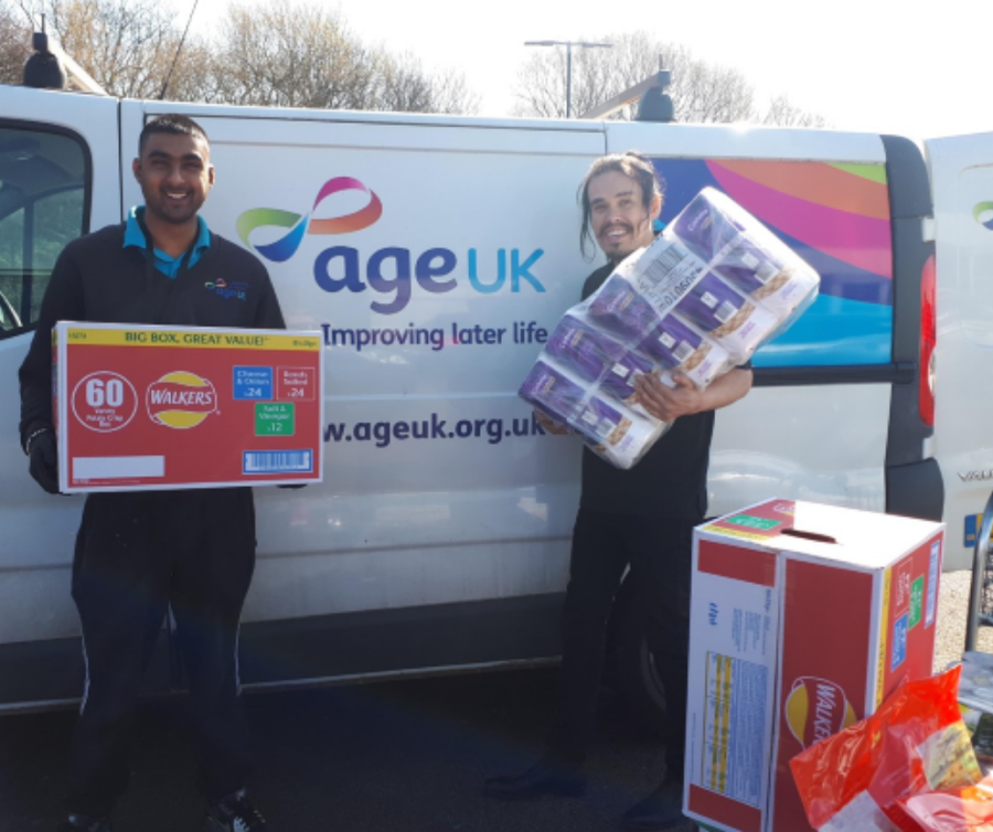 The Everard Family Foundation make a £50,000 donation to Age UK Leicester Shire & Rutland