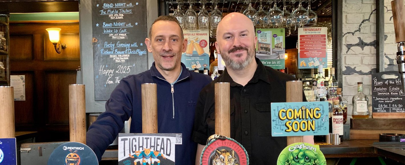 From pub manager to business owner at The Brown Cow