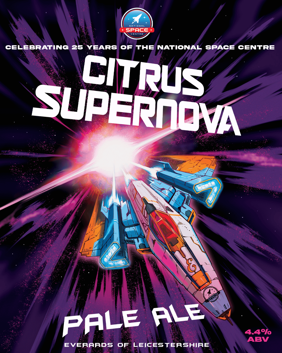 Citrus Supernova: Celebrating 25 Years of the National Space Centre